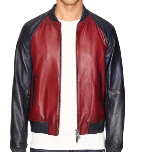 Authentic Dsquared2  leather bomber - Picture 7 of 11